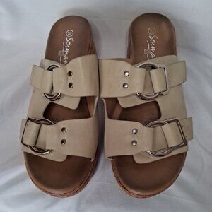 Sormani Faux Cork Wedge Size 6